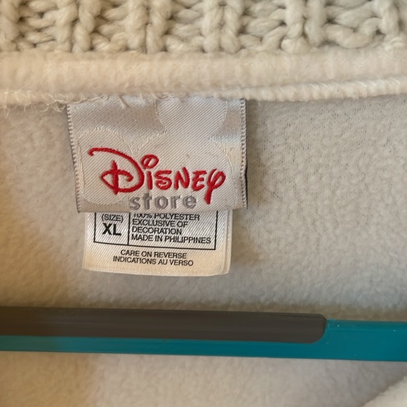DISNEY Tinker Bell Fleece Quarter Zip EUC XL - Picture 4 of 8